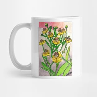 Sacandaga Yellow Flowers Mug